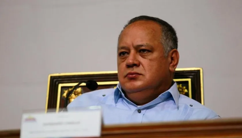 Diosdado Cabello, presidente de la oficialista Asamblea Nacional Constituyente.