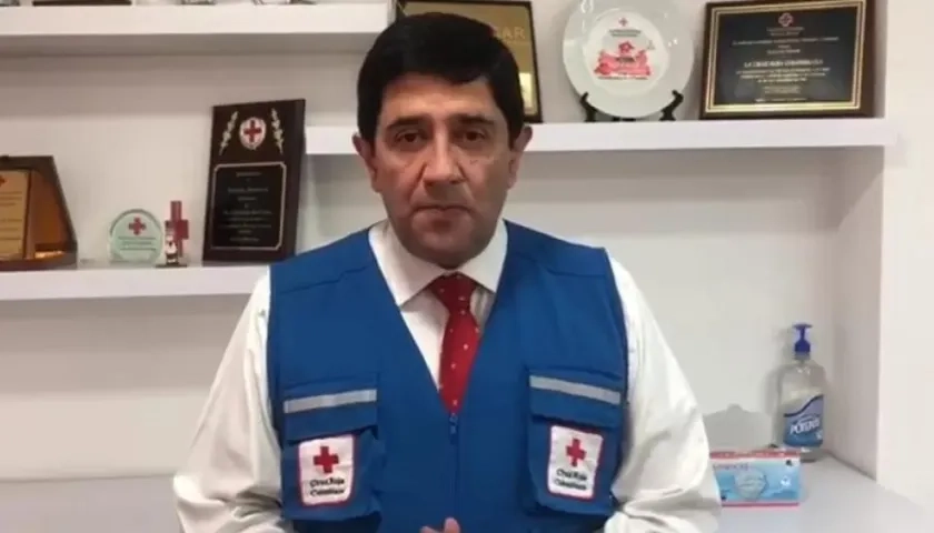 Francisco Moreno, director de la Cruz Roja Colombiana.