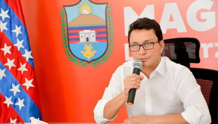 Carlos Caicedo, gobernador del Magdalena
