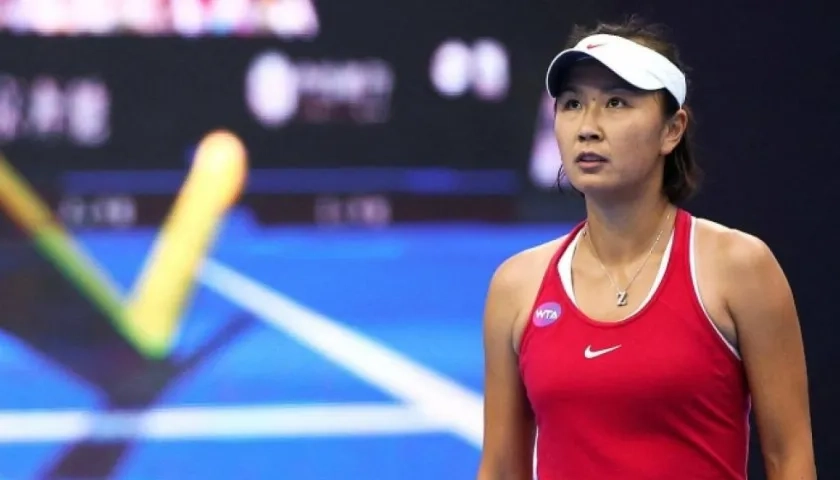 La tenista china Peng Shuai,
