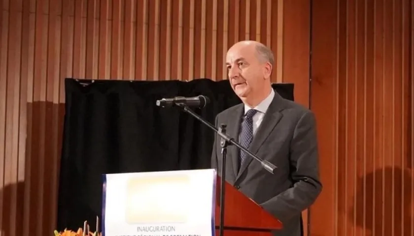 Frédéric Doré, Embajador de Francia en Colombia.