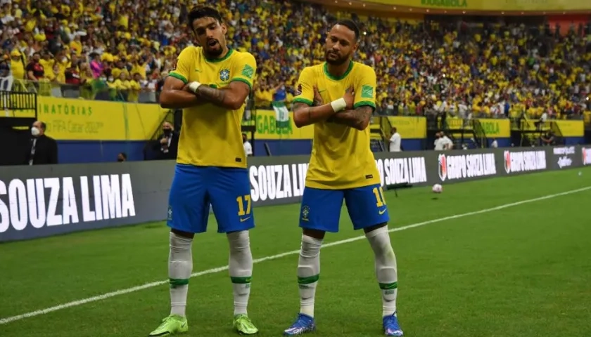 Locas Paquetá y Neymar. 