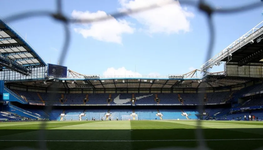 Estadio Stamford Bridge, escenario del Chelsea. 