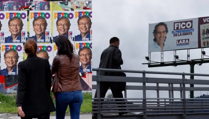  Campaña electoral colombiana.