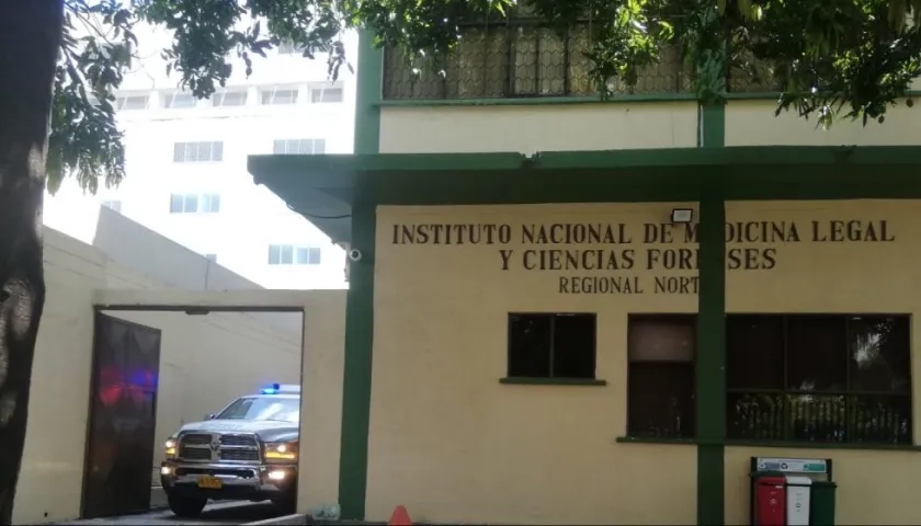 Instalaciones de Medicina Legal en Barranquilla.