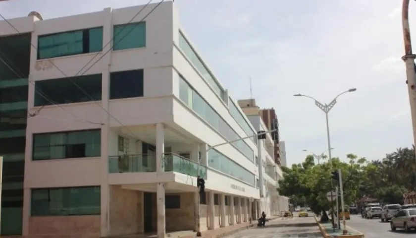 Edificio de la Gobernación de La Guajira.