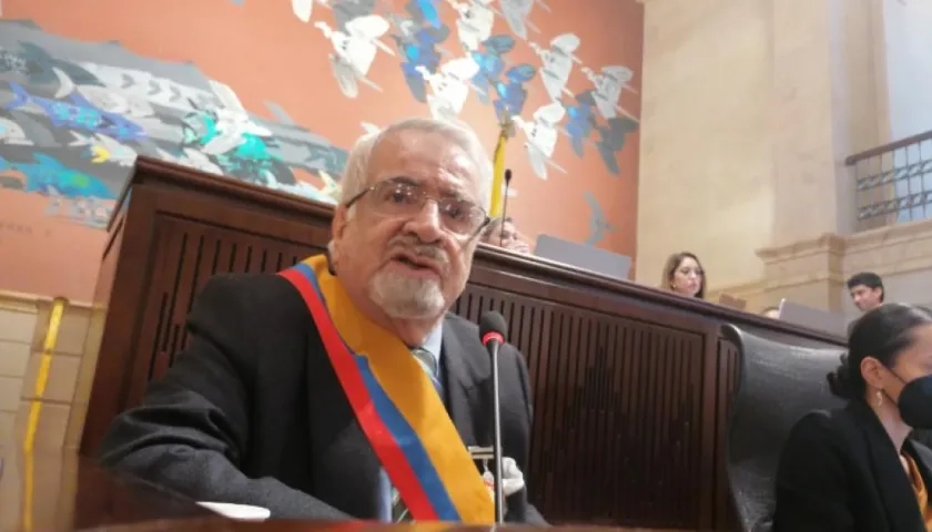Germán Navas Talero, el congresista más longevo que dice adiós a la corporación.
