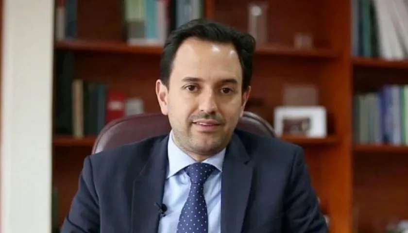 Diego Mesa, Ministro de Minas,