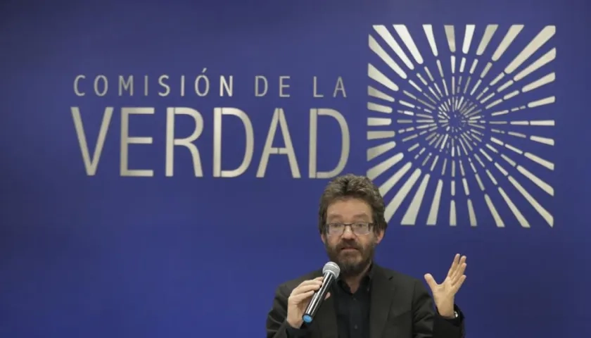 El comisionado de la Comisión de la Verdad, Alejandro Valencia.