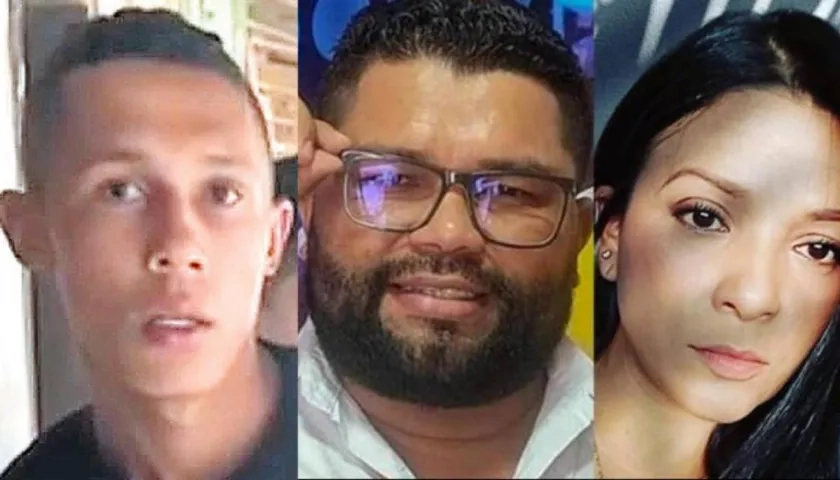 Carlos Mario Fonseca y los dos periodistas asesinados