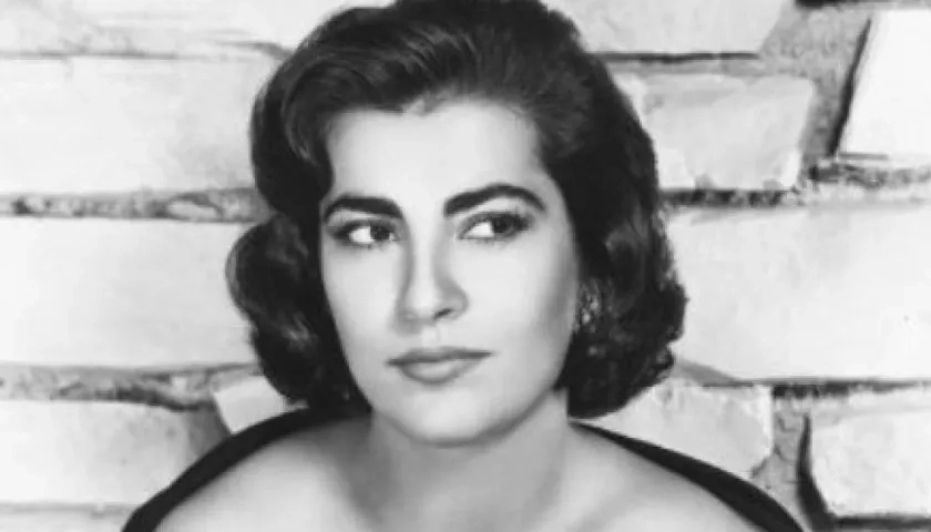 Irene Papas, actriz griega.