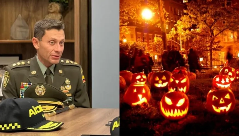 General Henry Sanabria y una alusión a Halloween.