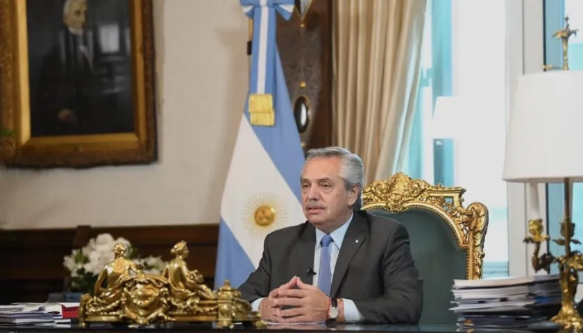 Alberto Fernández, Presidente de Argentina.