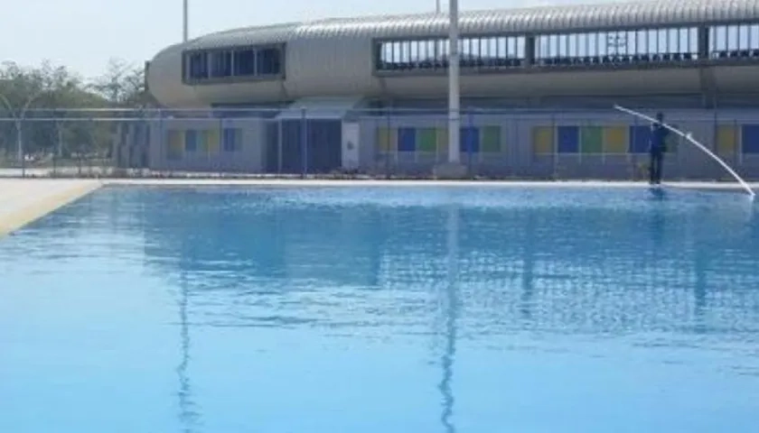 Complejo acuático del parque deportivo Bolivariano.