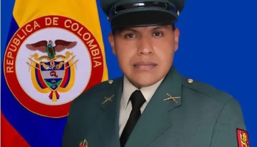 El sargento del Ejército Juan Gabriel Chichanoi.