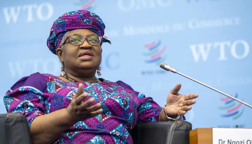  Directora general de la OMC, Ngozi Okonjo-Iweala.