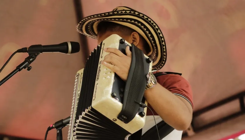 El acordeón, instrumento oficial del Festival de la Leyenda Vallenata.