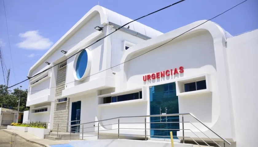 Centro de salud del barrio La Paz.
