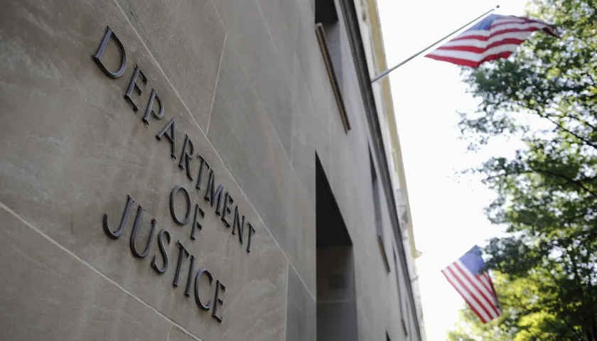 Departamento de Justicia de Estados Unidos. 