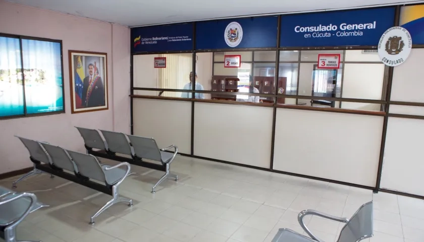 Consulado de Venezuela en Cúcuta reabierto este viernes