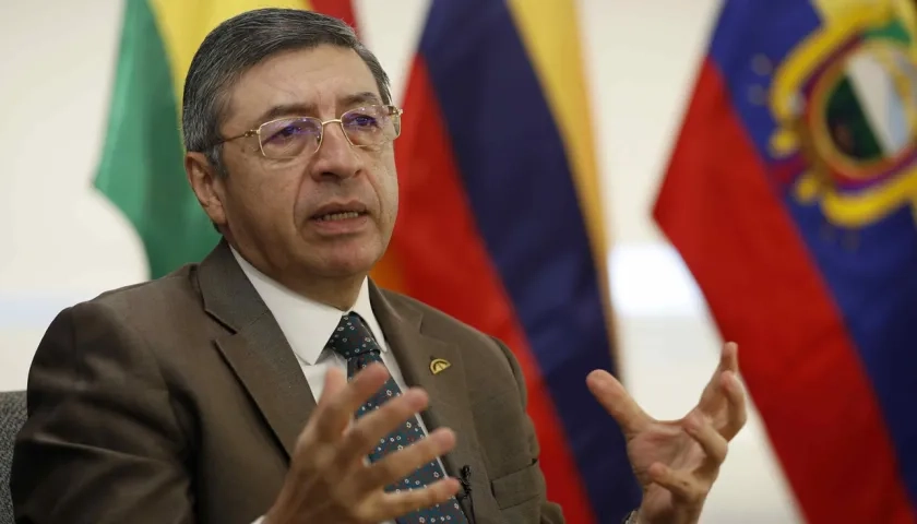 El secretario general de la Comunidad Andina (CAN), Jorge Hernando Pedraza