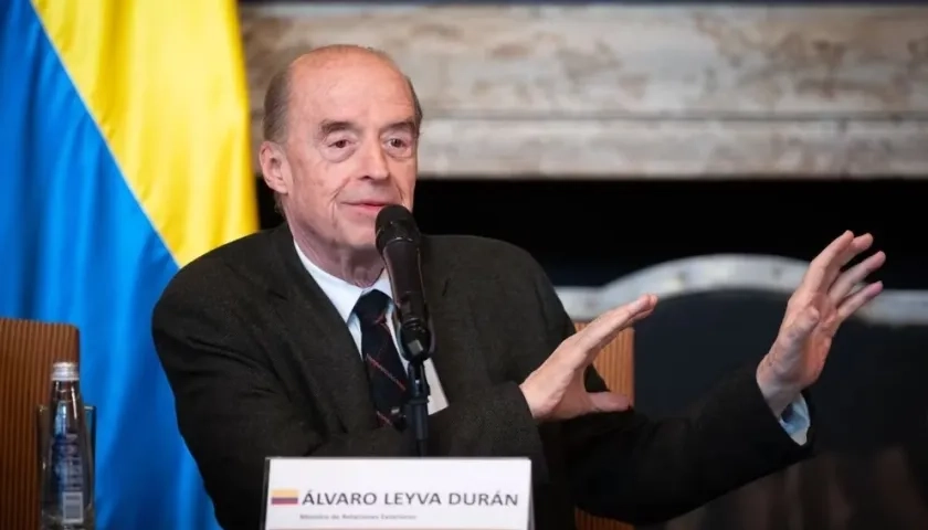 Álvaro Leyva Durán, Canciller colombiano.