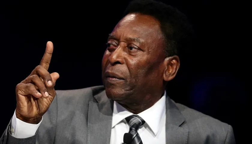 Pelé, exfutbolista brasileño fallecido en diciembre de 2022. 