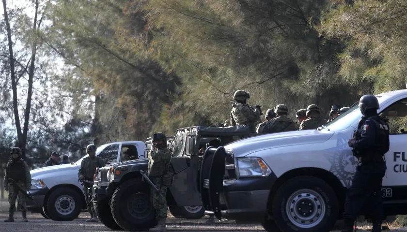 Policía de México en una foto de archivo