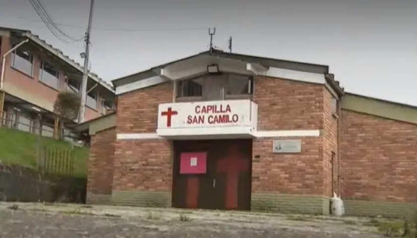 Capilla San Camilo del barrio Juan Rey de Bogotá.