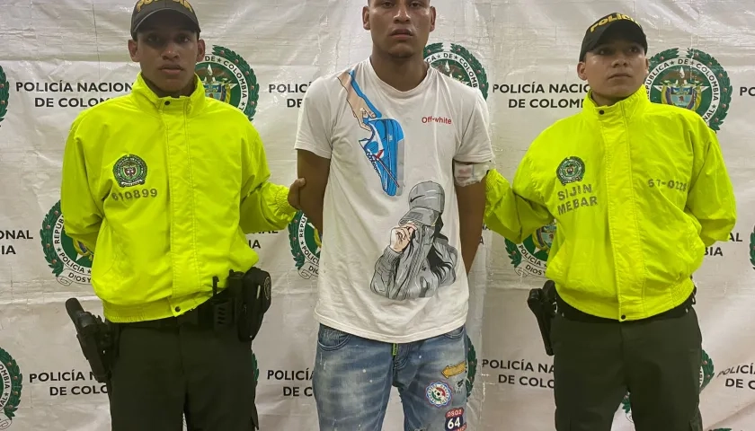 Davinson Andrés Pantoja Rodríguez, capturado.