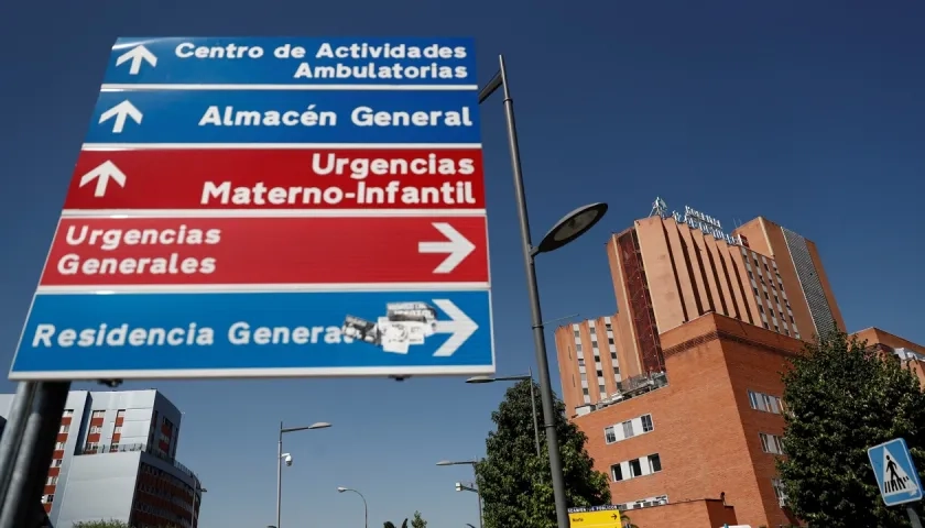 El Hospital 12 de Octubre de Madrid.