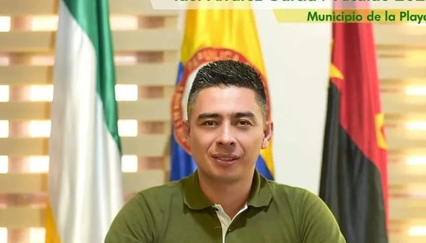 Ider Humberto Álvarez García, alcalde del municipio Playa de Belén.