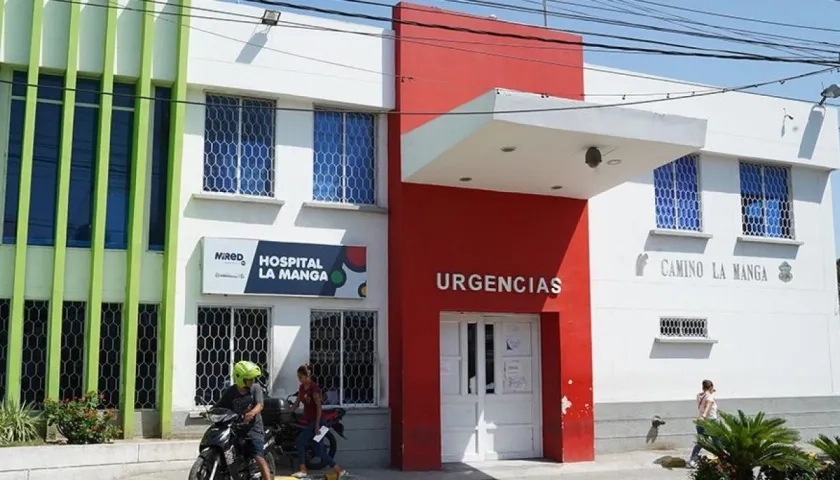 Camino La Manga de Barranquilla.