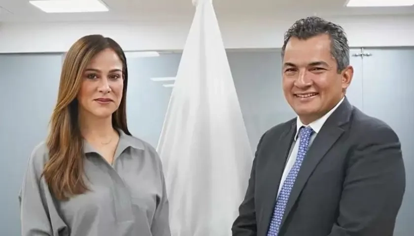 Maritza Martínez y Alfonso Campo, al frente del Consejo Nacional Electoral, CNE.