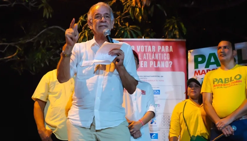 Eduardo Verano, candidato a la Gobernación del Atlántico.