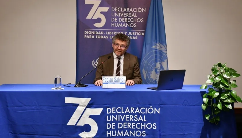 Fabián Salvioli, relator especial de la ONU.