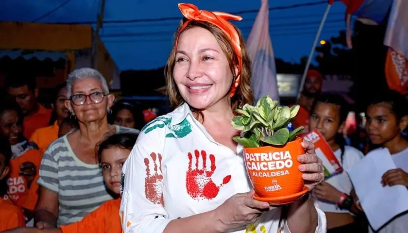 Patricia Caicedo, candidata a la Alcaldía de Santa Marta.