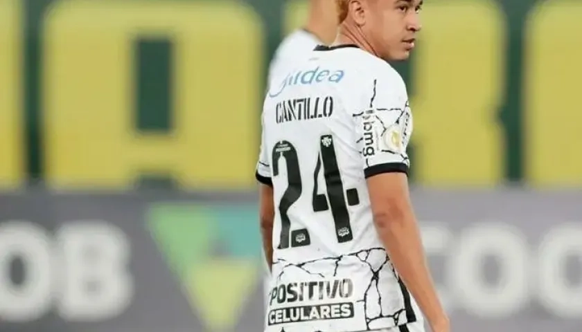 Víctor Cantillo juega desde el 2020 en Corinthians. 