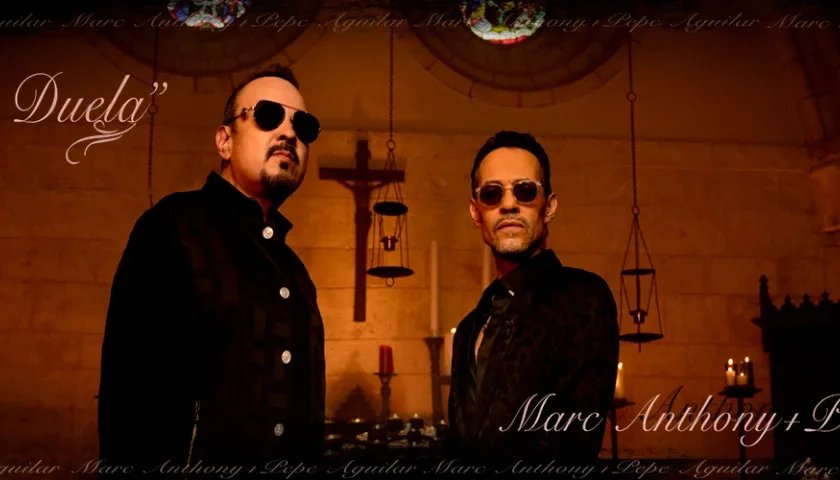 Pepe Aguilar y Marc Anthony.