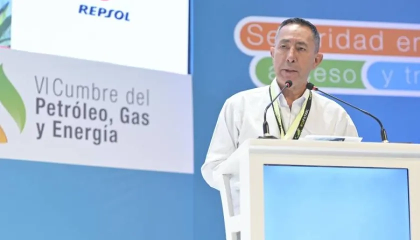 Ricardo Roa, presidente de Ecopetrol, durante su intervención en la IV Cumbre de Petróleo, Gas y Energía.