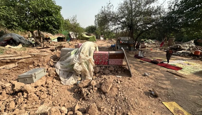 Imagen de los daños en Herat.