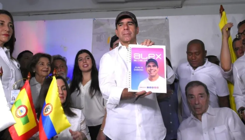 Alejandro Char Chaljub inscribió su candidatura a la Alcaldía de Barranquila por Cambio Radical