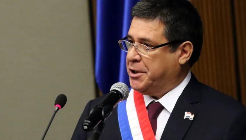 Horacio Cartes, presidente de Paraguay entre 2013 y 2018.