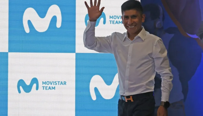 Nairo Quintana regresa después de cinco años al Movistar Team. 