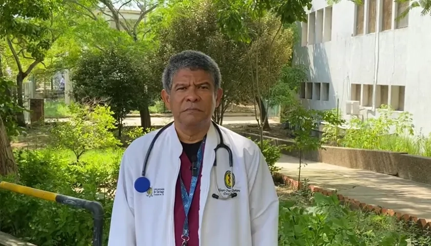 Álvaro Cruz, médico coordinador del CRUED