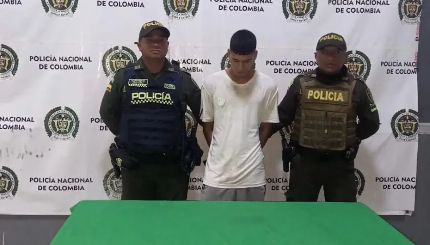 Kevin Alberto Chavarriaga De Las Salas,  capturado.
