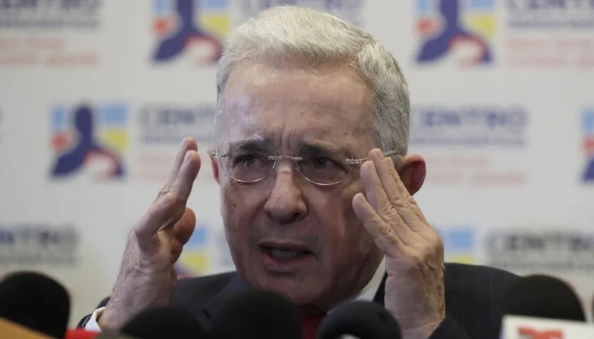 Álvaro Uribe Vélez, expresidente de Colombia.