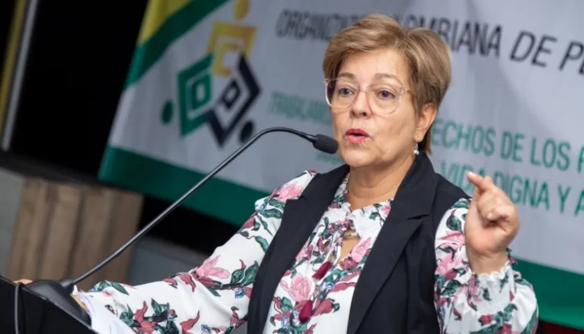  Gloria Inés Ramírez Ríos, Ministra de Trabajo.