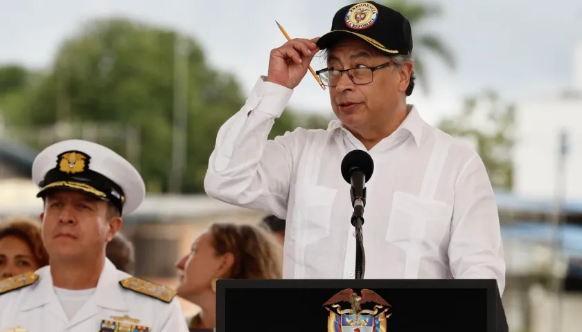 Gustavo Petro, presidente de Colombia. 