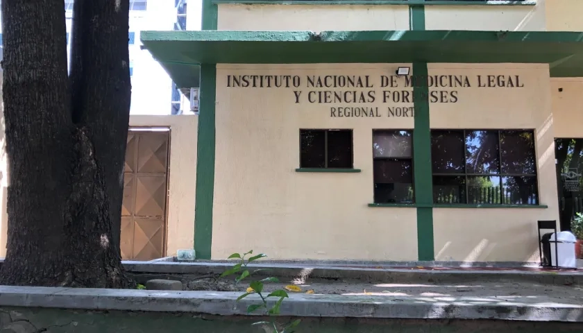 Instalaciones de Medicina Legal de Barranquilla.